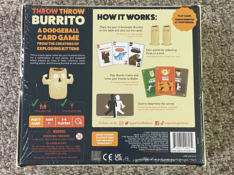 Throw Throw Burrito